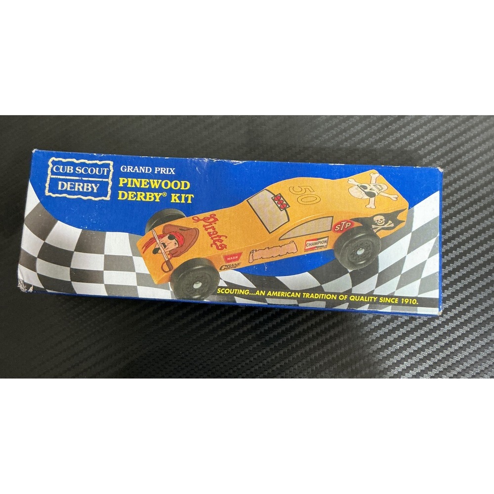 Official Cub Scout Grand Prix Pinewood Derby Kit BSA 17006 New